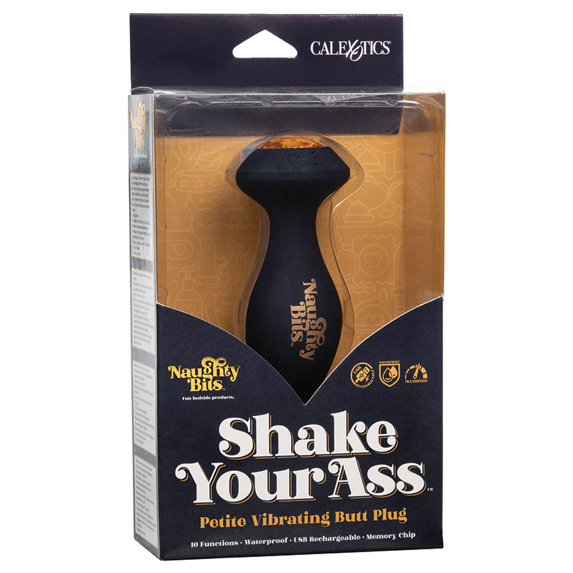Naughty Bits Shake Your Ass Petite Vibrating Butt Plug