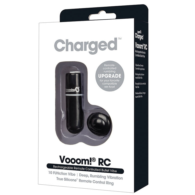Screaming O Charged Vooom Remote Control Bullet-Black