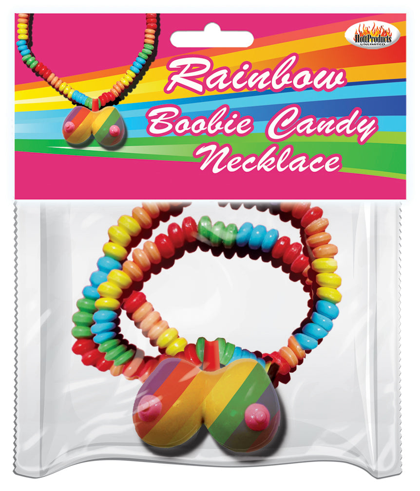 Rainbow Boobie Candy Necklace HTP3092