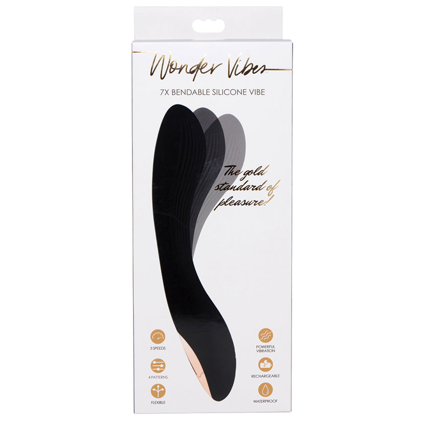 Wonder Vibes 7X Bendable Silicone Vibe