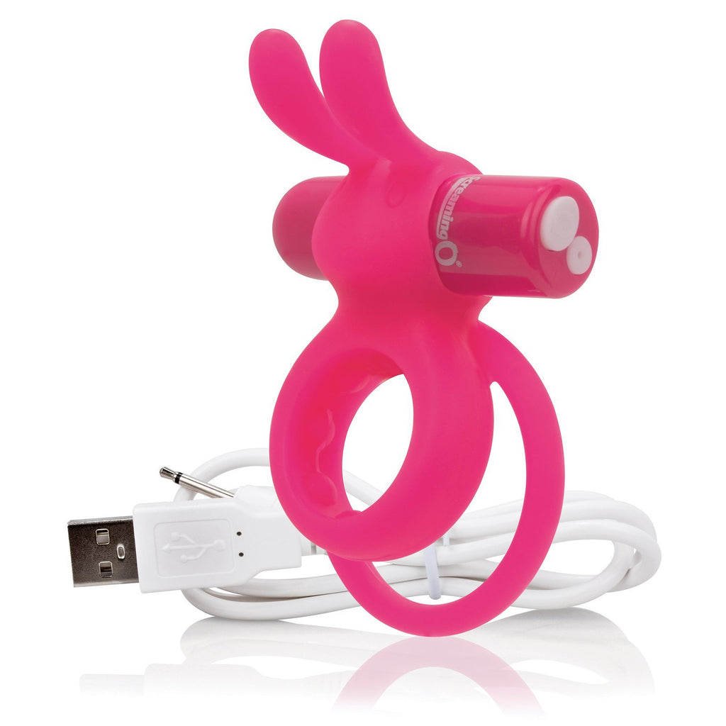 Charged Ohare Rechargeable Rabbit Vibe - Pink AHAR-PK-101E