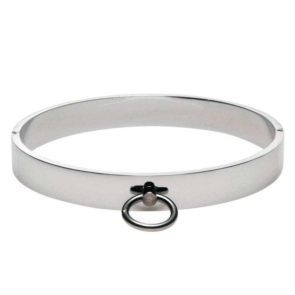 Chrome Slave Collar - MediumLarge
