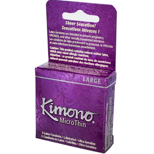Kimono Microthin Large - 3 Pack KM08003