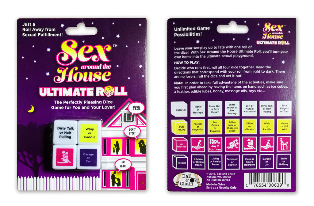 Sex Around the House Ultimate Roll - Dice Game BC-DG12