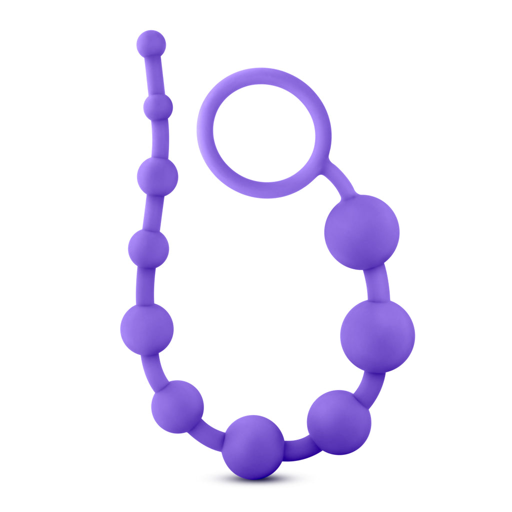 Luxe Silicone 10 Beads - Purple BL-11001
