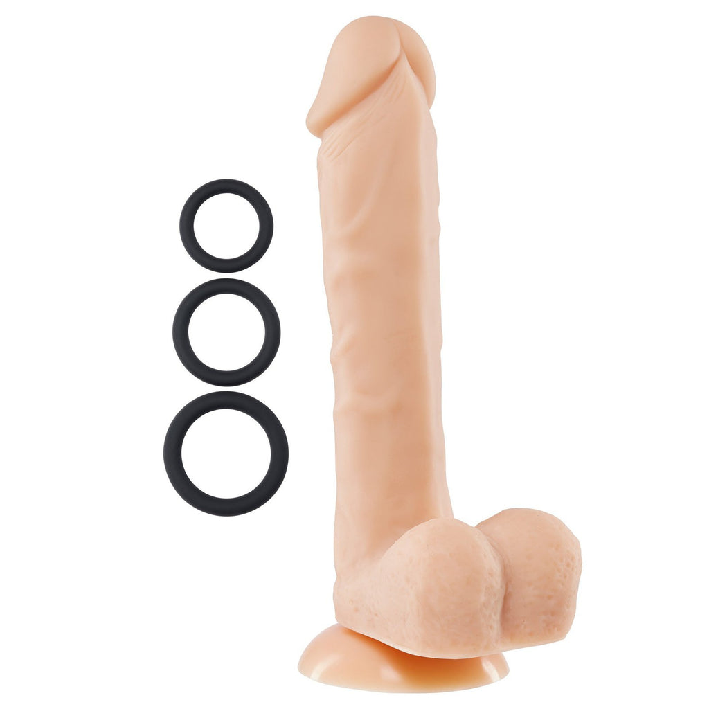 9 Silicone Pro Odorless Dong - Flesh WTC852882