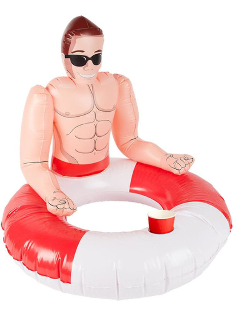 Inflatabale Lifeguard Hunk Swim Ring FV-50885
