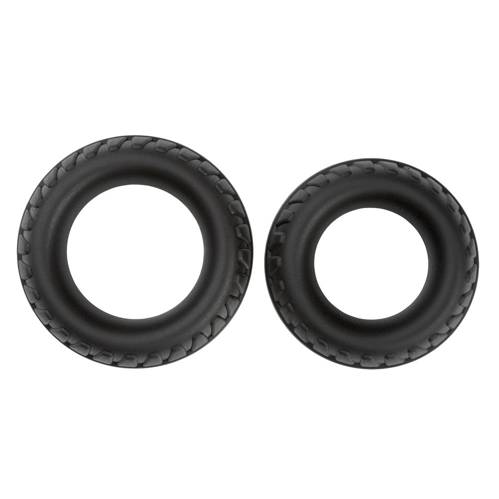 Cloud 9 Pro Rings Liquid Silicone Tires 2 Pack - Black WTC914
