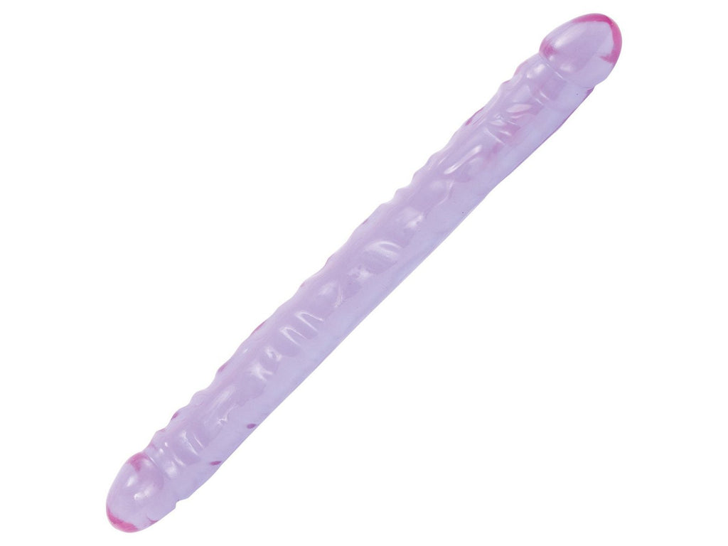Crystal Jellies 18 Inch Double Dong - Purple DJ0287-06