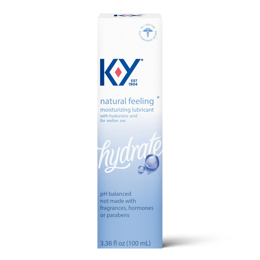 K-Y Natural Feeling Lube With Hyaluronic Acid -  3.38  Fl Oz / 100 ml PM09670
